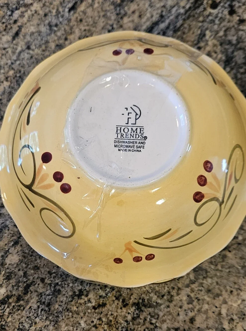 Bowl And Plate Set